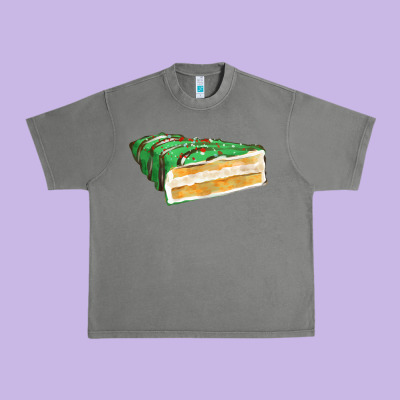 Green Christmas Cake Fa Element 1 Urban Heavy Tee Designed By Fadigitalartstudio