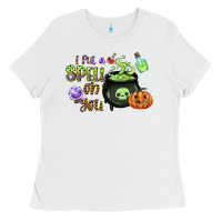White i put a spell on you Ladies Tee - CowGirlArtShop