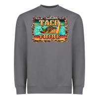 Storm taco tribe western background Heavyweight Sweatshirt - BarkalooDesign