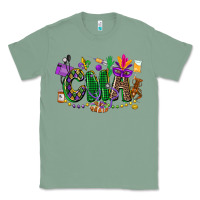 Sage cma mardi gras cowgirl Classic Tee - CowGirlArtShop