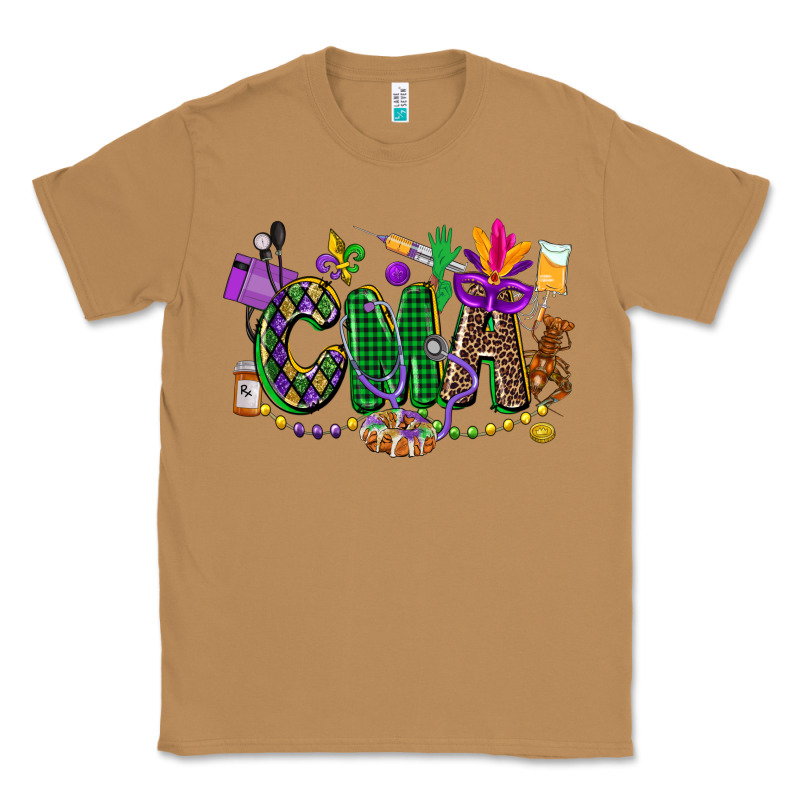 Cma Mardi Gras Cowgirl Classic Tee by CowGirlArtShop | Teevron