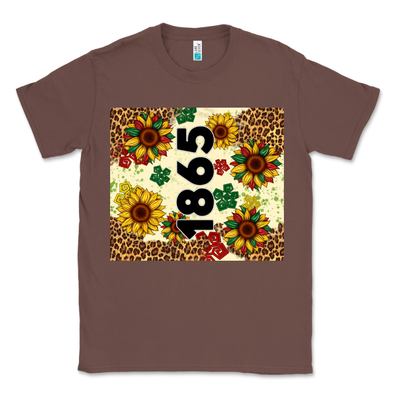Juneteenth 1865 Sunflowers Classic Tee by Artiststas | Teevron