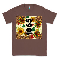Chestnut juneteenth 1865 sunflowers Classic Tee - Artiststas