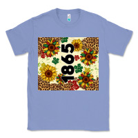 Colony Blue juneteenth 1865 sunflowers Classic Tee - Artiststas