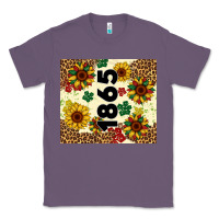 Lavender juneteenth 1865 sunflowers Classic Tee - Artiststas