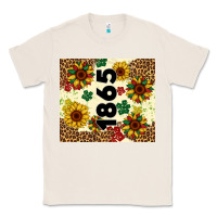 Natural juneteenth 1865 sunflowers Classic Tee - Artiststas