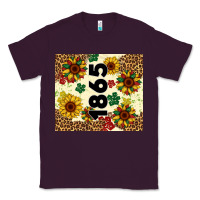 Plum juneteenth 1865 sunflowers Classic Tee - Artiststas