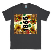 Smoke juneteenth 1865 sunflowers Classic Tee - Artiststas
