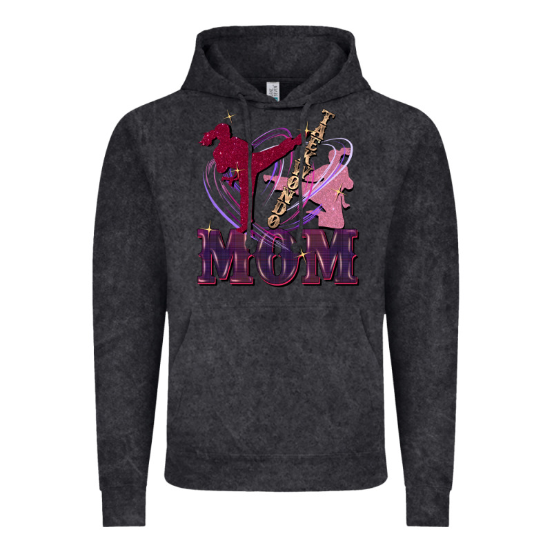 Taekwondo Mom Mother's Day Vintage Hoodie by FaDigitalArtStudio | Teevron