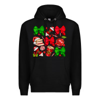 Black Christmas teacher Premium Hoodie - CowhideDigitalArt