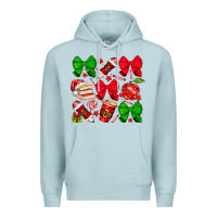 Blue Mist Christmas teacher Premium Hoodie - CowhideDigitalArt