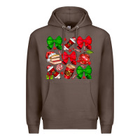 Coffee Christmas teacher Premium Hoodie - CowhideDigitalArt