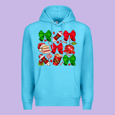 Christmas Teacher Premium Hoodie Designed By Cowhidedigitalart