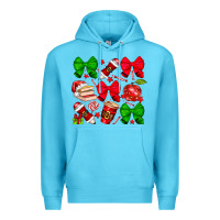 Ocean Blue Christmas teacher Premium Hoodie - CowhideDigitalArt