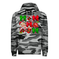 Slate Camo Christmas teacher Premium Hoodie - CowhideDigitalArt