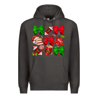 Smoke Christmas teacher Premium Hoodie - CowhideDigitalArt