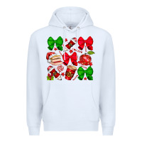 White Christmas teacher Premium Hoodie - CowhideDigitalArt