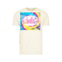 Vintage Arctic Hello Summer Tie Dye Tumbler Vintage Tee - CowCowDesign