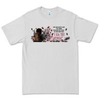 Dove Grey i am the storm with girl and butterflies Premium Tee - TumblerDesignByShophia