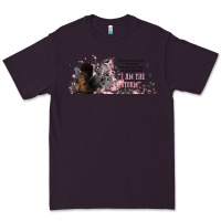 Plum i am the storm with girl and butterflies Premium Tee - TumblerDesignByShophia