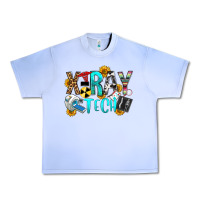 Grape Ice x ray tech Urban Heavy Tee - OliviaCreatesArt