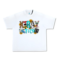White x ray tech Urban Heavy Tee - OliviaCreatesArt