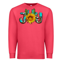 Cardinal joy with sunflower and cactus ado Premium Sweatshirt - AdoDesignShop