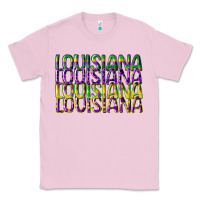 Bubblegum Pink louisiana mardi gras Classic Tee - CowGirlArtShop