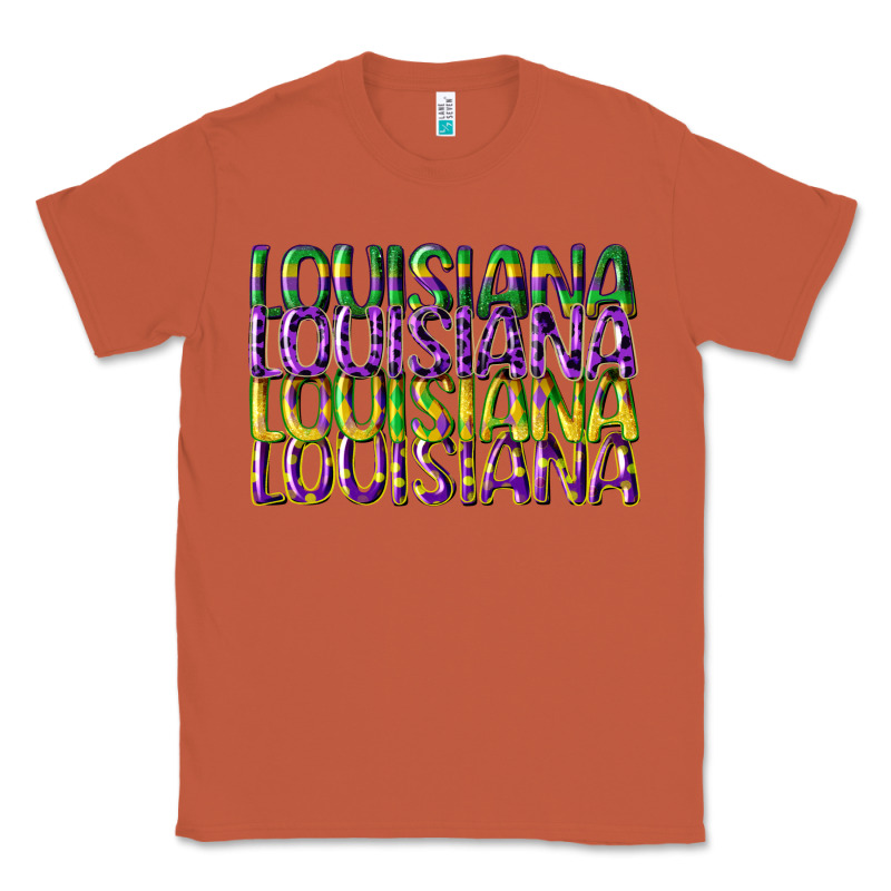 Louisiana Mardi Gras Classic Tee by CowGirlArtShop | Teevron