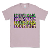 Lilac louisiana mardi gras Classic Tee - CowGirlArtShop