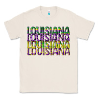 Natural louisiana mardi gras Classic Tee - CowGirlArtShop