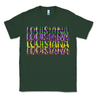 Sports Green louisiana mardi gras Classic Tee - CowGirlArtShop