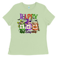 Matcha happy halloween jars Ladies Tee - CowGirlArtShop