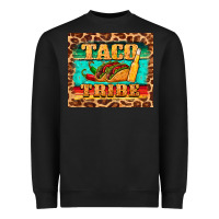 Black taco tribe Heavyweight Sweatshirt - BarkalooDesign