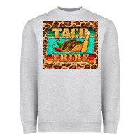 Heather Grey taco tribe Heavyweight Sweatshirt - BarkalooDesign