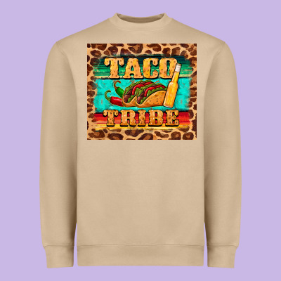Taco Tribe Heavyweight Sweatshirt Designed By Barkaloodesign
