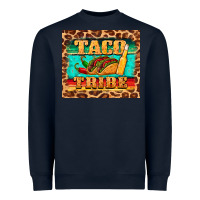 Navy taco tribe Heavyweight Sweatshirt - BarkalooDesign