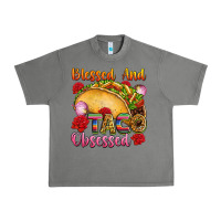 Tornado Blessed and taco obsessed Mexico Urban Heavy Tee - FaDigitalArtStudio