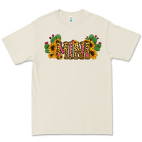 Bone Cactus Leopard Sunflower Mama and Mini Set Premium Tee - Jasminsmagicworld