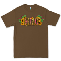 Cacao Cactus Leopard Sunflower Mama and Mini Set Premium Tee - Jasminsmagicworld