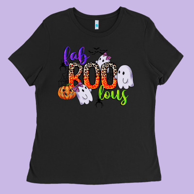 Fab Boo Lous Ladies Tee Designed By Cowgirlartshop
