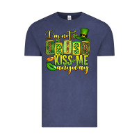 Vintage Denim St. Patrick's I am not irish kiss me anyway Vintage Tee - OliviaCreatesArt