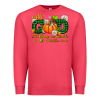 Cardinal with god all things are possible Premium Sweatshirt - AdoDesignShop