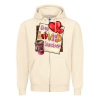 Sandshell one loved teacher Zipper Hoodie - BarkalooDesign
