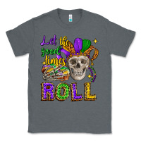 Charcoal Heather let the good times roll Classic Tee - CowGirlArtShop