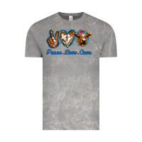 Cloud Rock Peace Love Cows Vintage Tee - Jasminsmagicworld