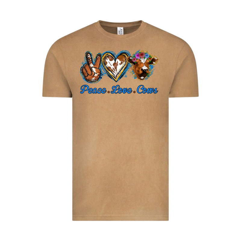 Peace Love Cows Vintage Tee by Jasminsmagicworld | Teevron