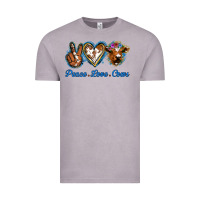 Vintage Zinc Peace Love Cows Vintage Tee - Jasminsmagicworld