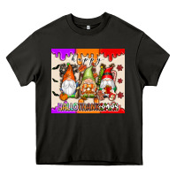 Asphalt Happy Hallothanksmas gnomes Heavy Core Tee - texasbilliewilder