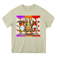 Mossy Happy Hallothanksmas gnomes Heavy Core Tee - texasbilliewilder